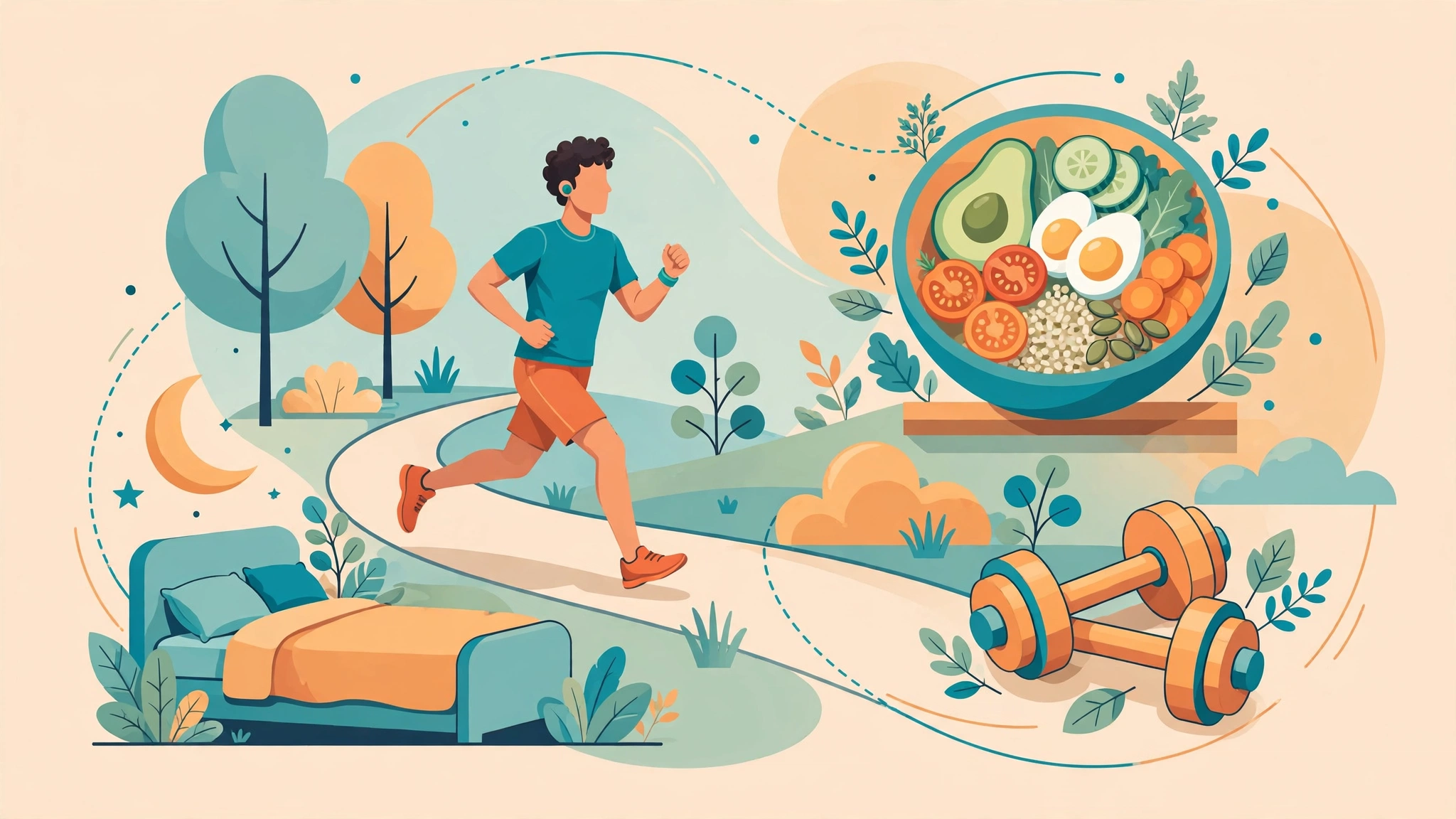 Healthy lifestyle habits that support erectile function in young men