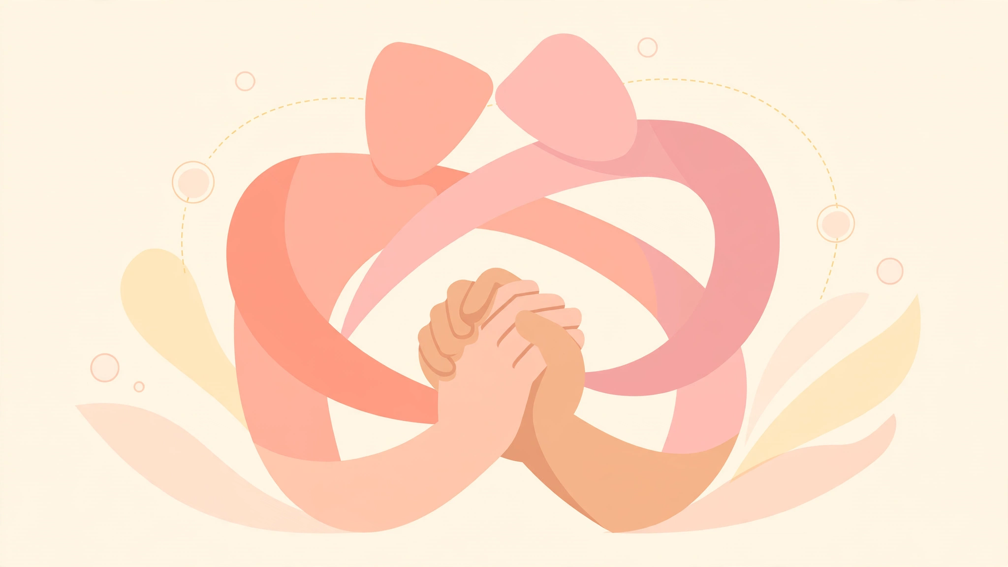 Illustration of comfort and communication, key to the best sex positions for beginners