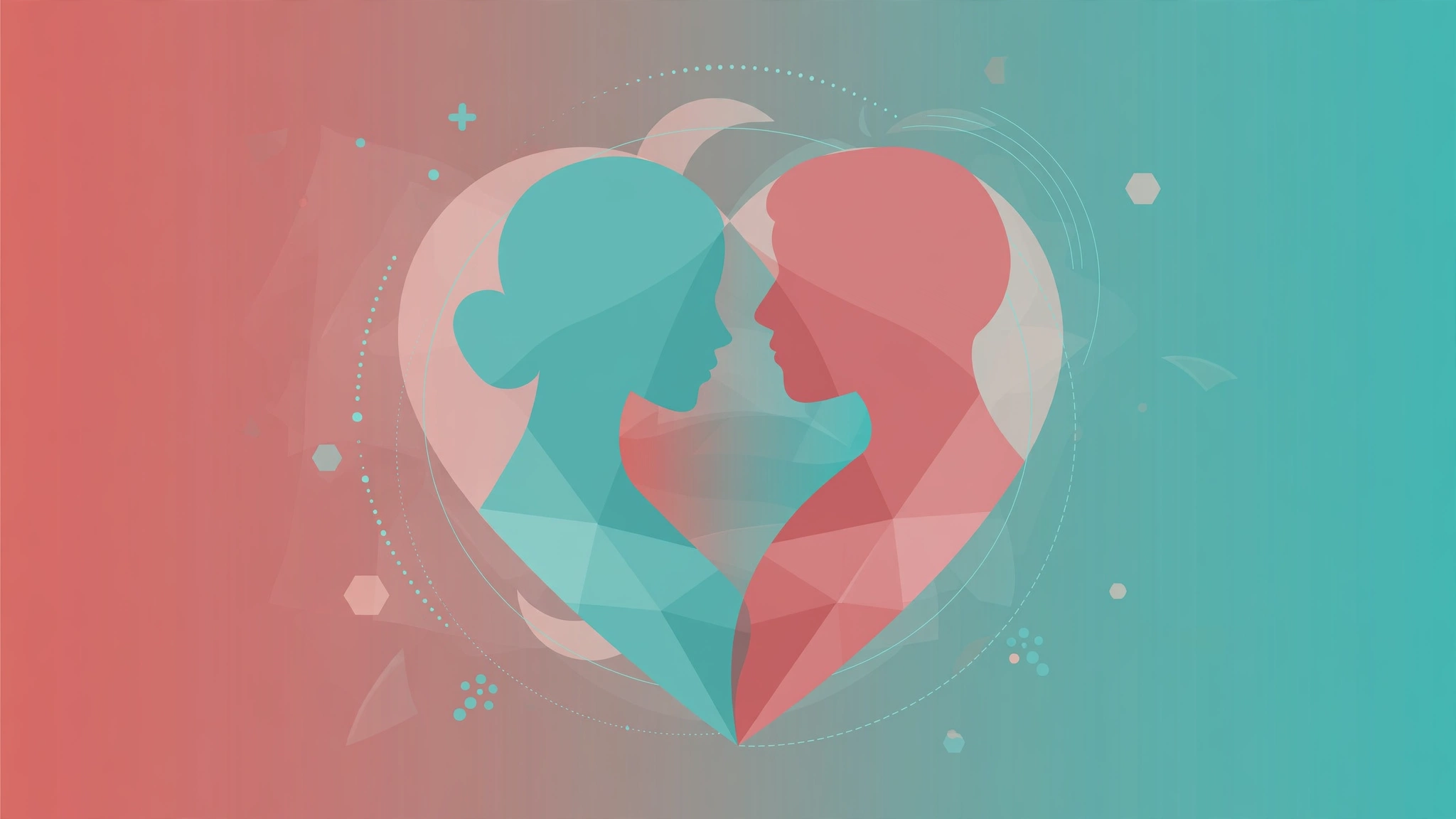 Illustration of a couple in silhouette forming a heart, representing the best sex toys for couples beginners guide