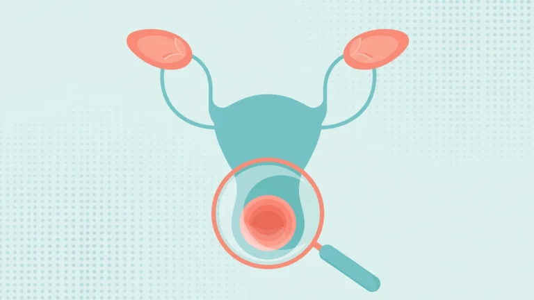 Medical illustration highlighting common bleeding after sex causes in cervical and vaginal health