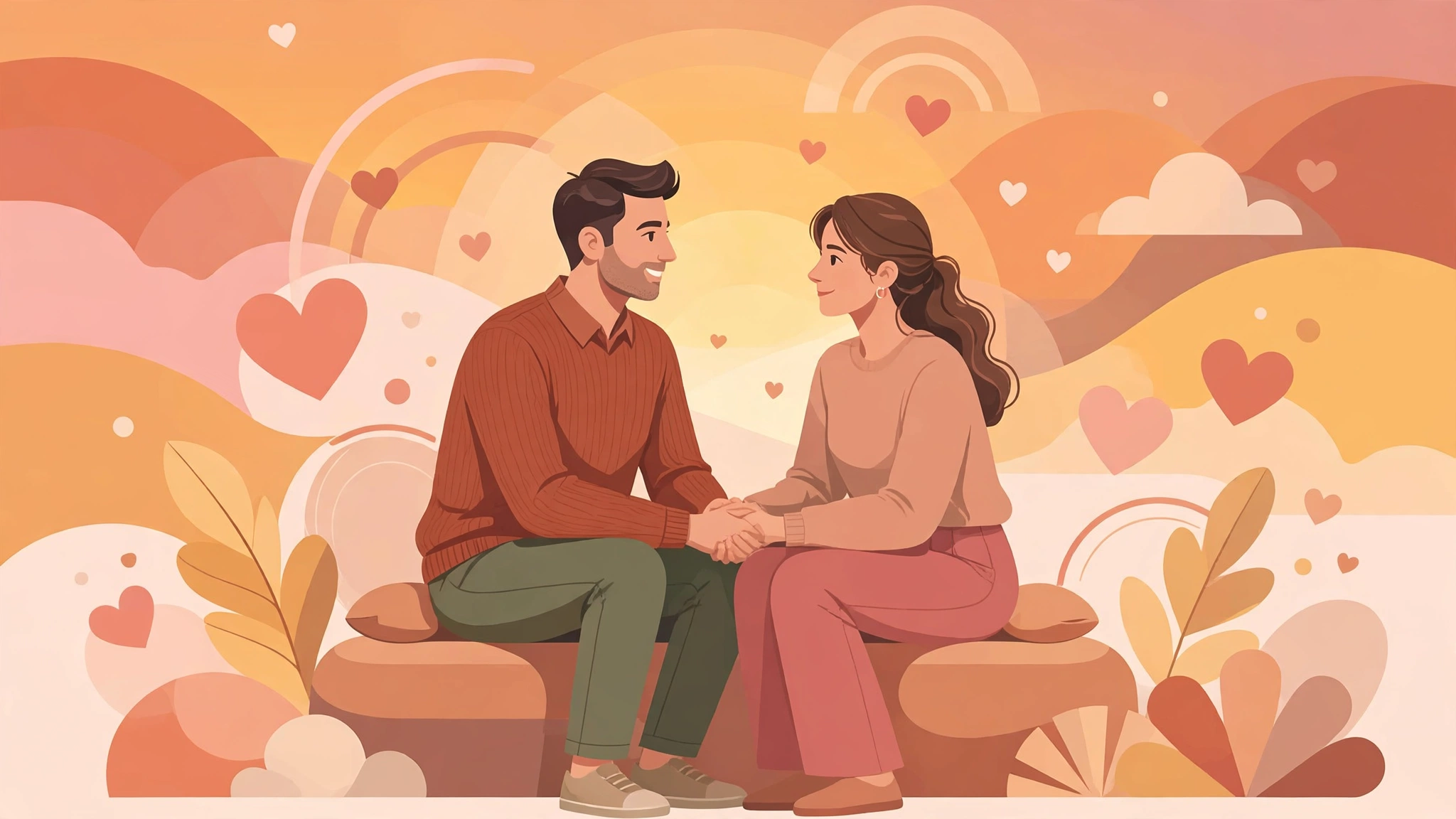 Partners having an open conversation about delayed ejaculation treatment and intimacy