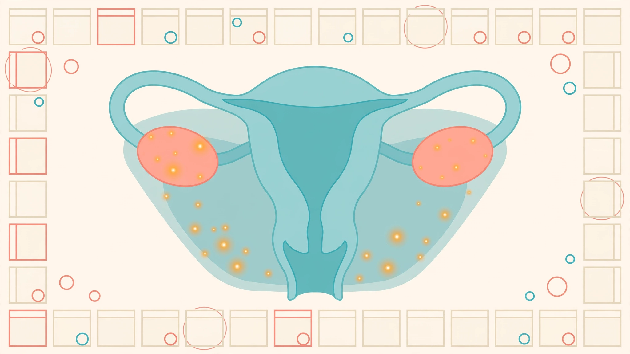 Medical illustration explaining the endometriosis diagnosis delay