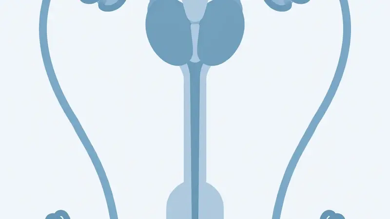 Anatomical illustration of the male reproductive system: a visual guide to low sperm count causes treatment