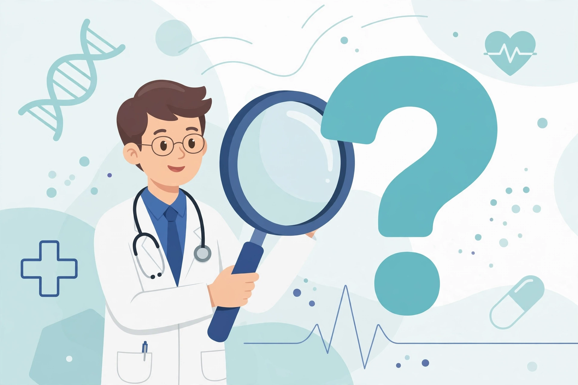 Clinical illustration explaining the facts about masturbation and erectile dysfunction