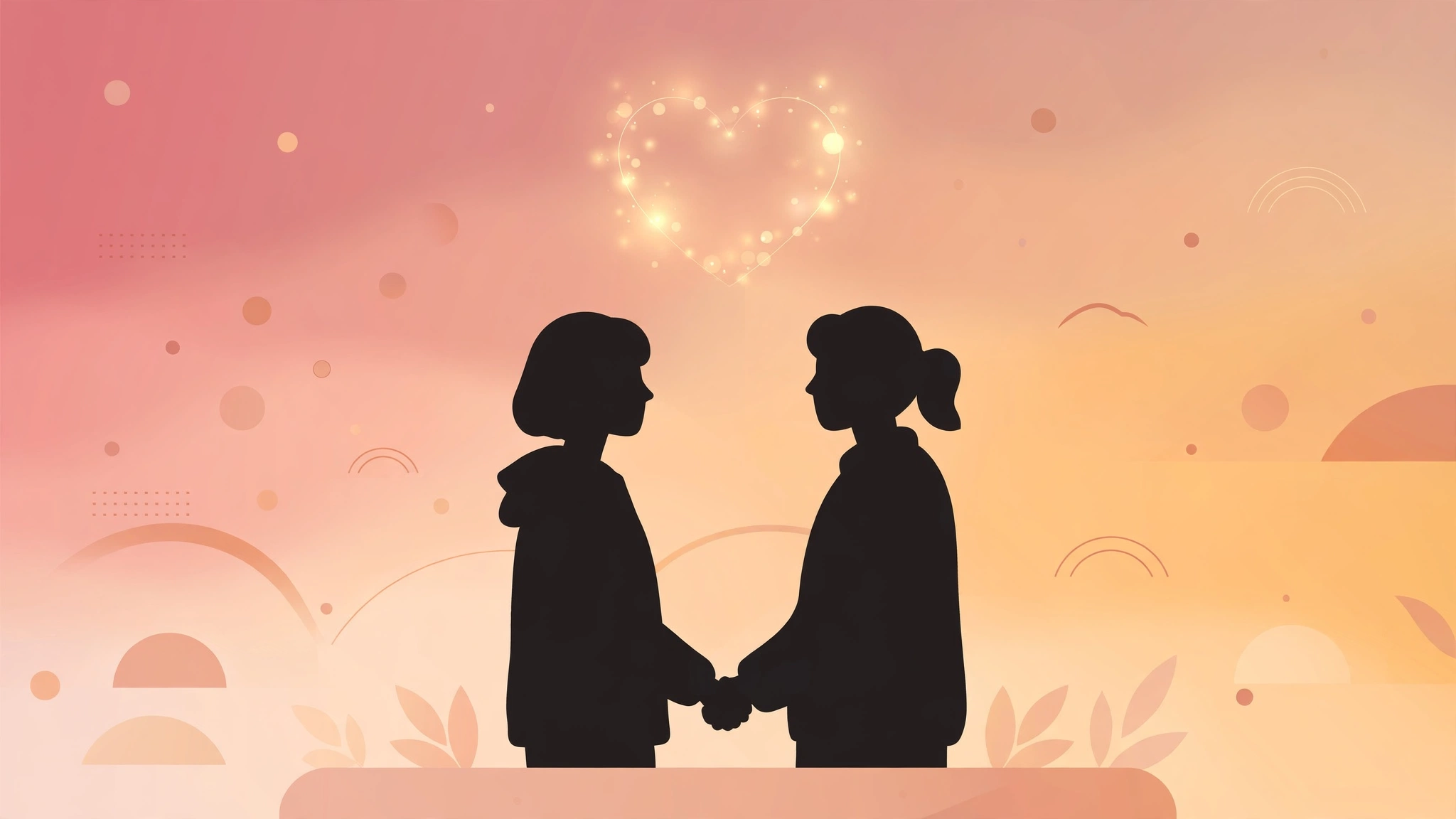 Couple embracing at dusk, non-penetrative intimacy ideas for couples