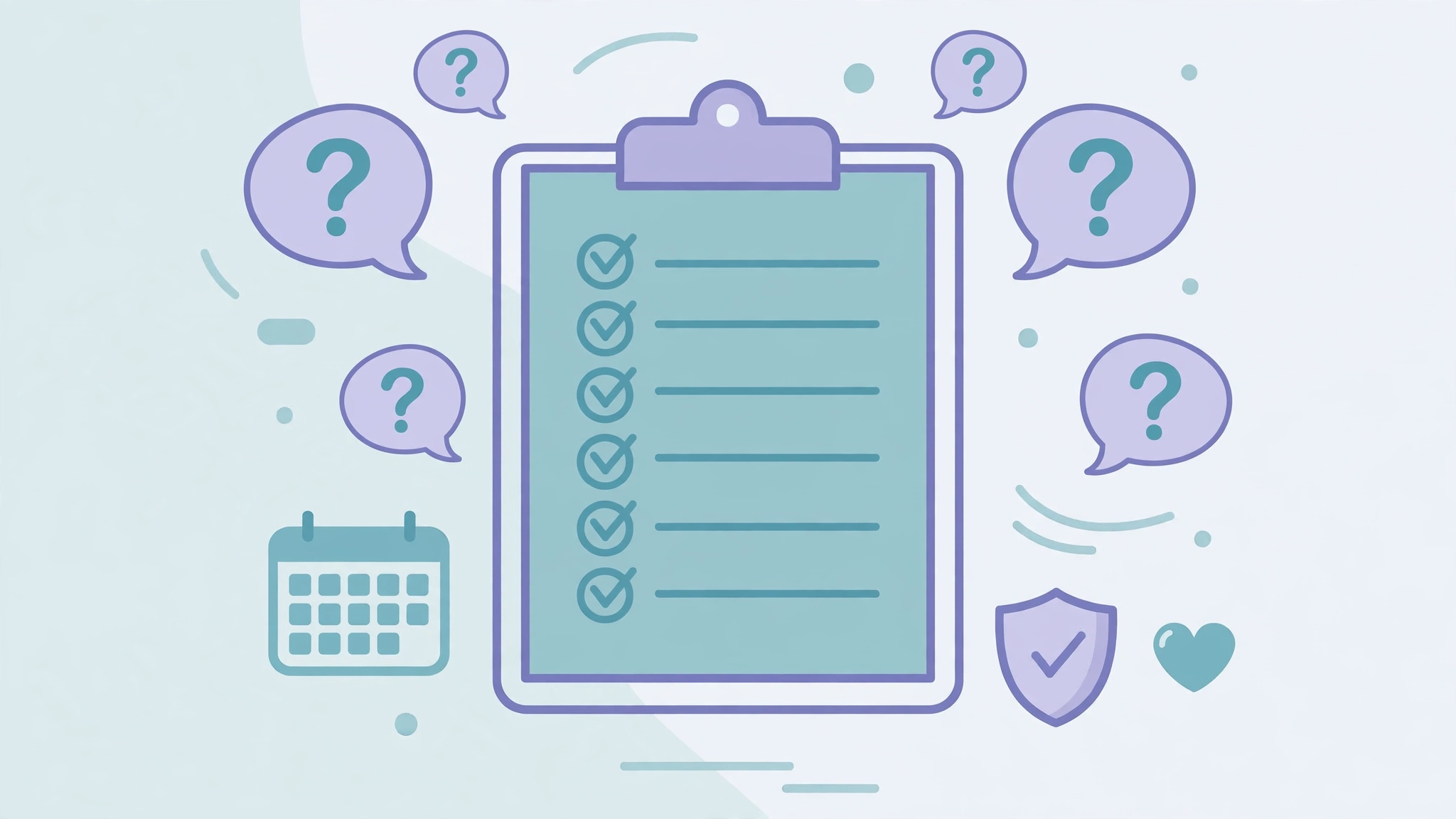 Checklist of questions to ask obgyn about sexual health