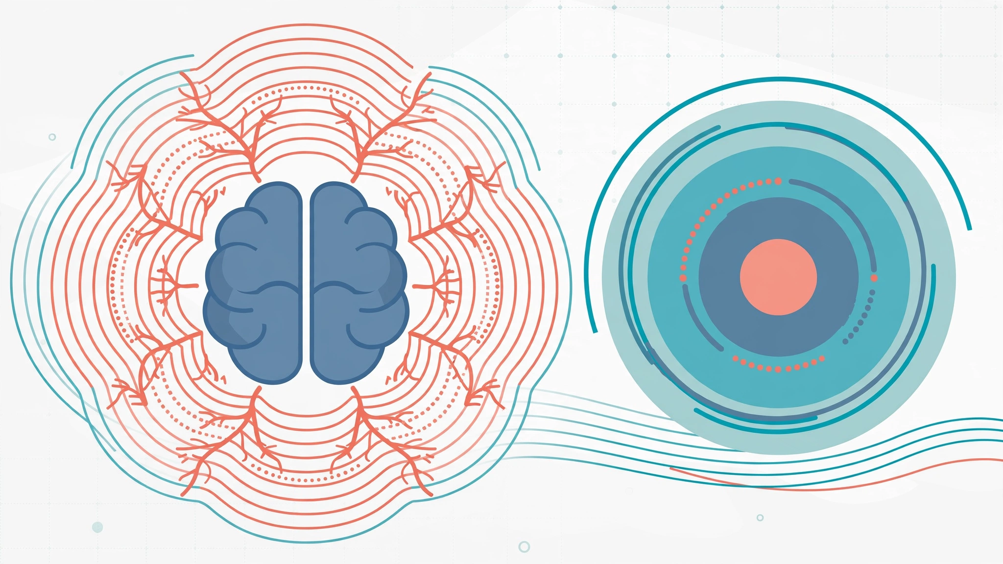 Brain and blood vessel illustration explaining orgasm headache causes treatment