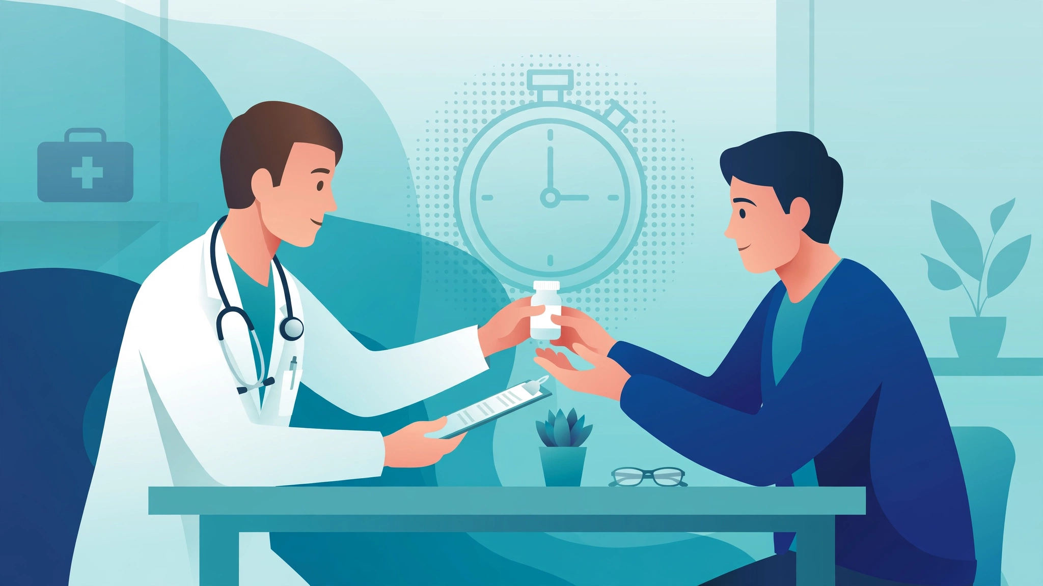PEP HIV exposure treatment consultation with doctor