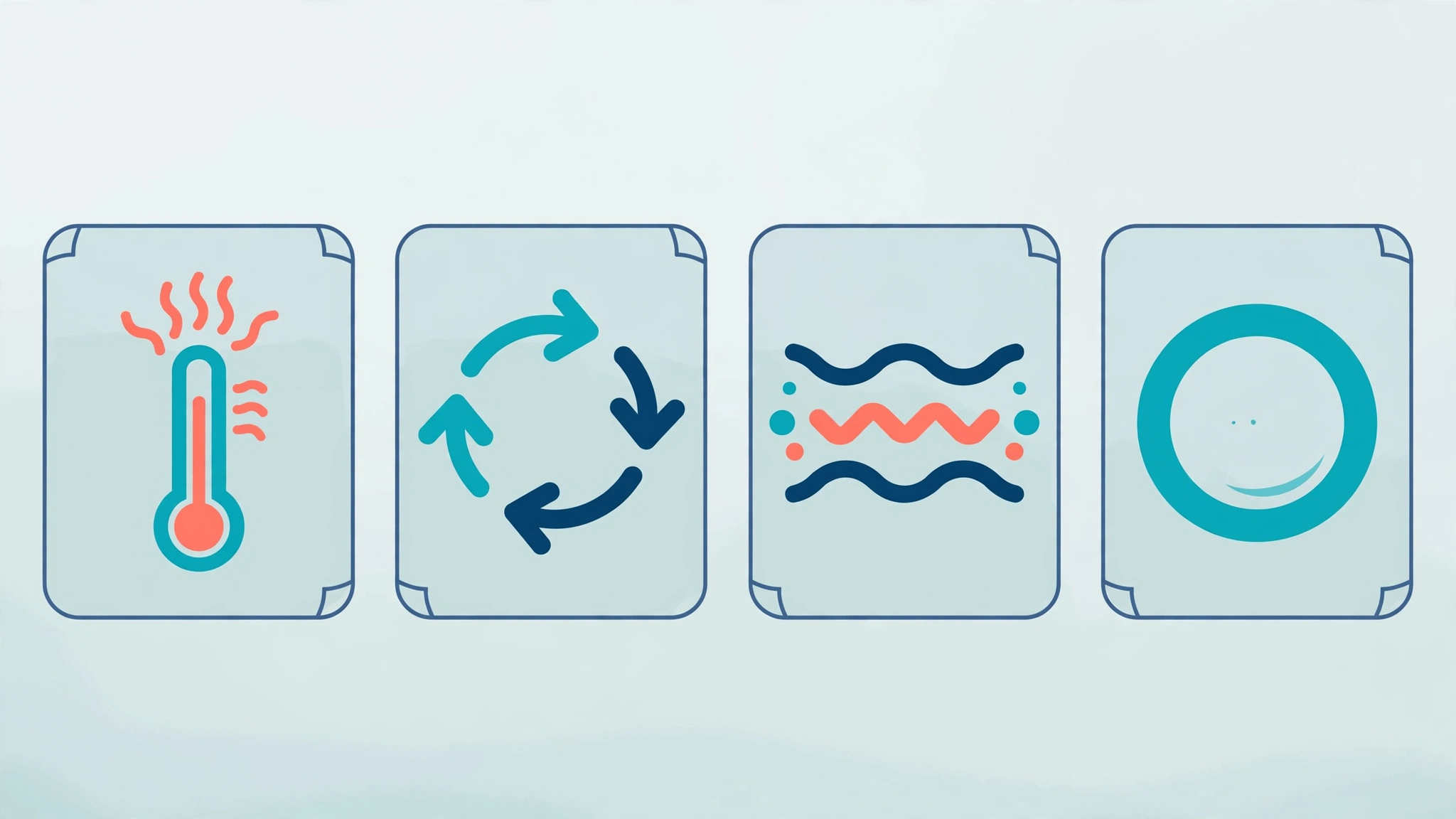 Icons showing the four types of prostatitis: acute bacterial, chronic bacterial, chronic pelvic pain syndrome, and asymptomatic