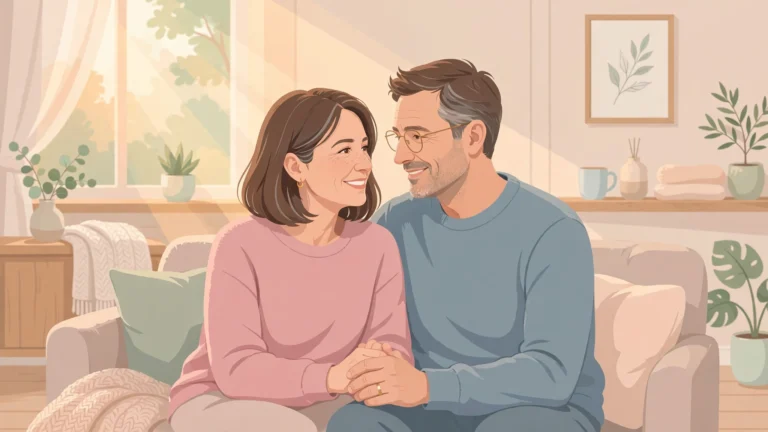 Couple rebuilding second marriage intimacy through a fresh new connection