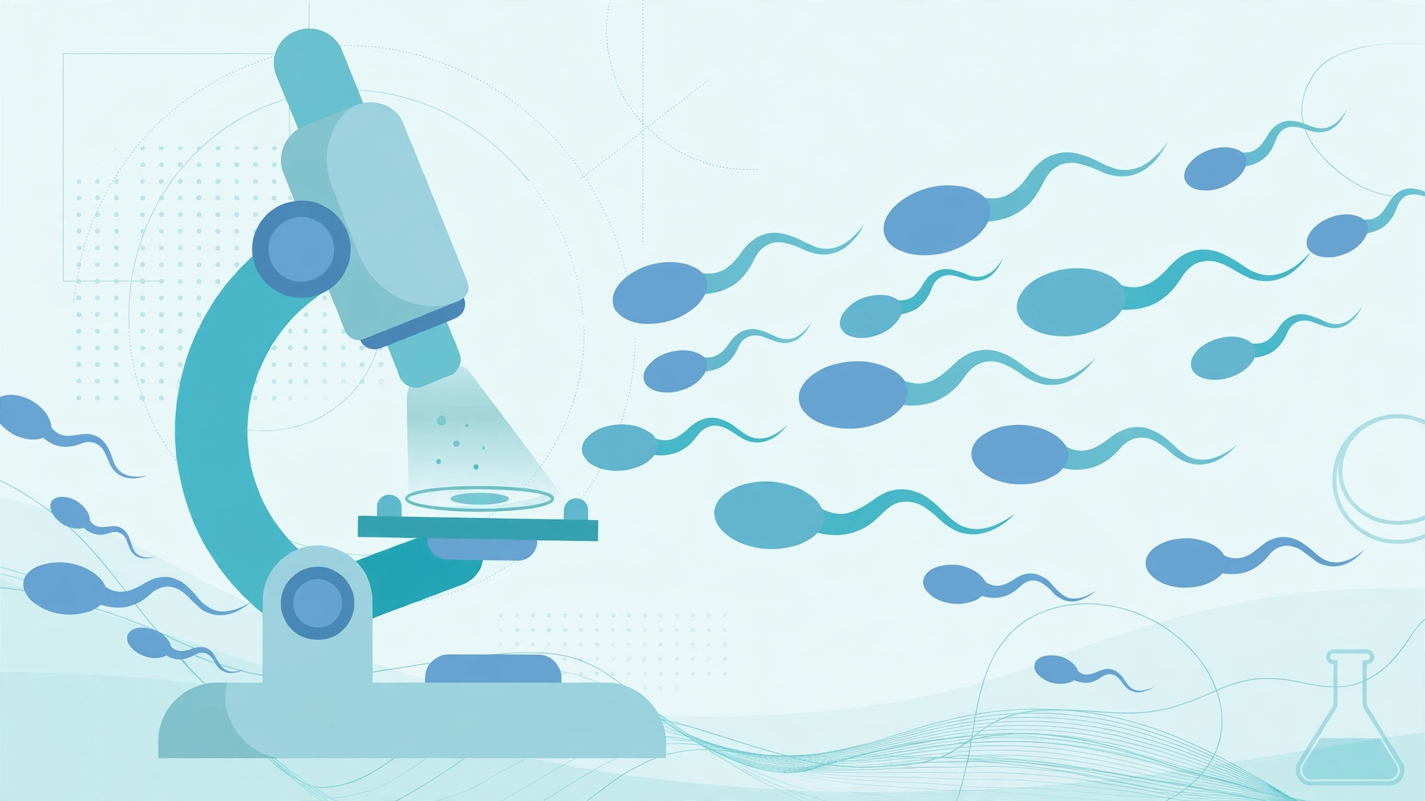 semen analysis results explained laboratory report with sperm count and motility parameters
