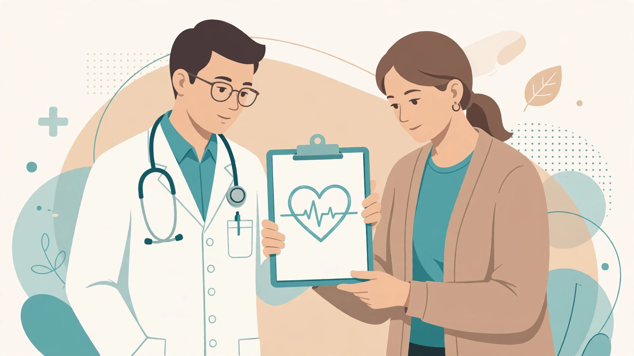 Doctor and therapist working together on sexual health treatment