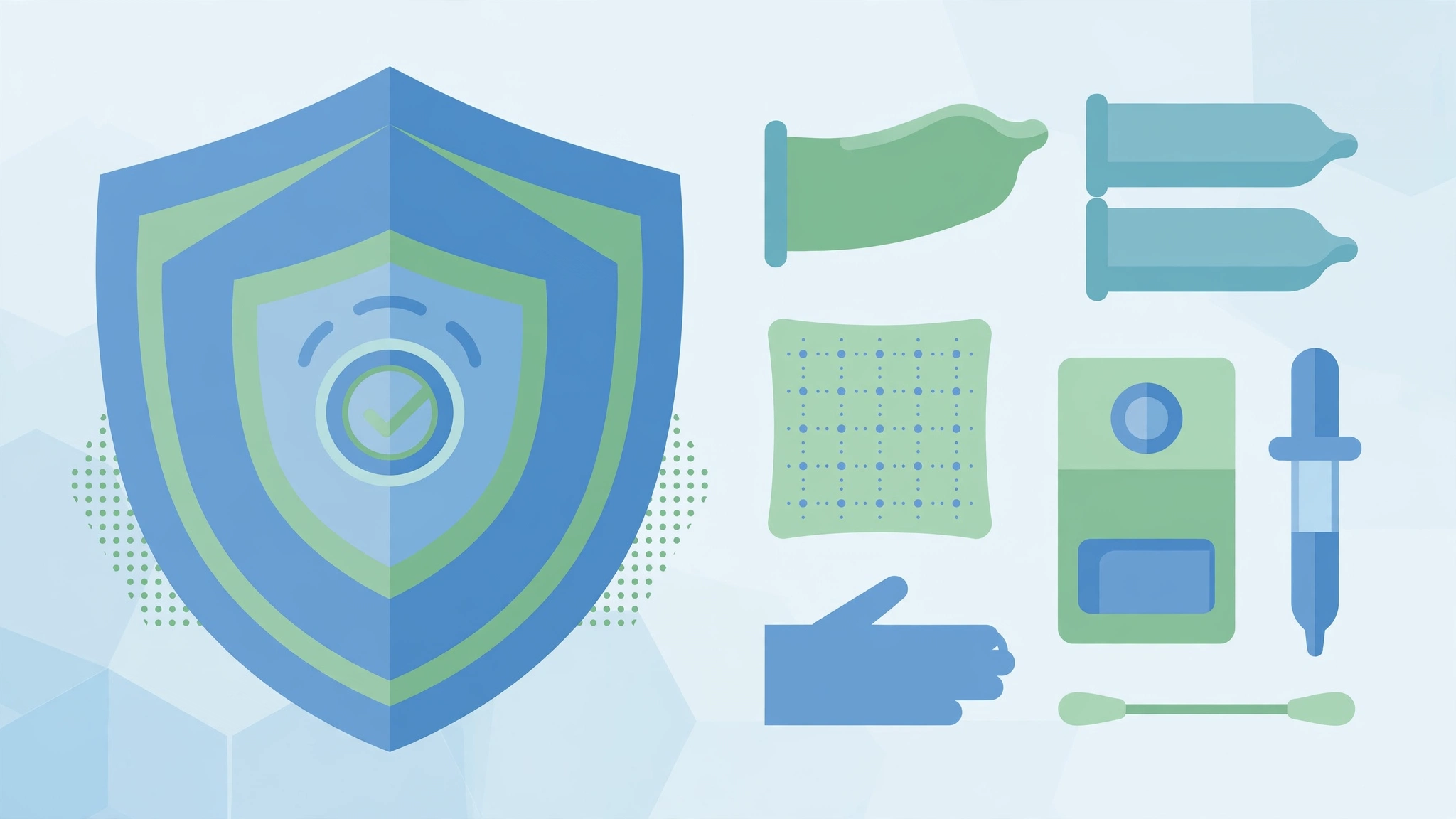 Barrier protection myth vs fact: correct single-condom use prevents STIs