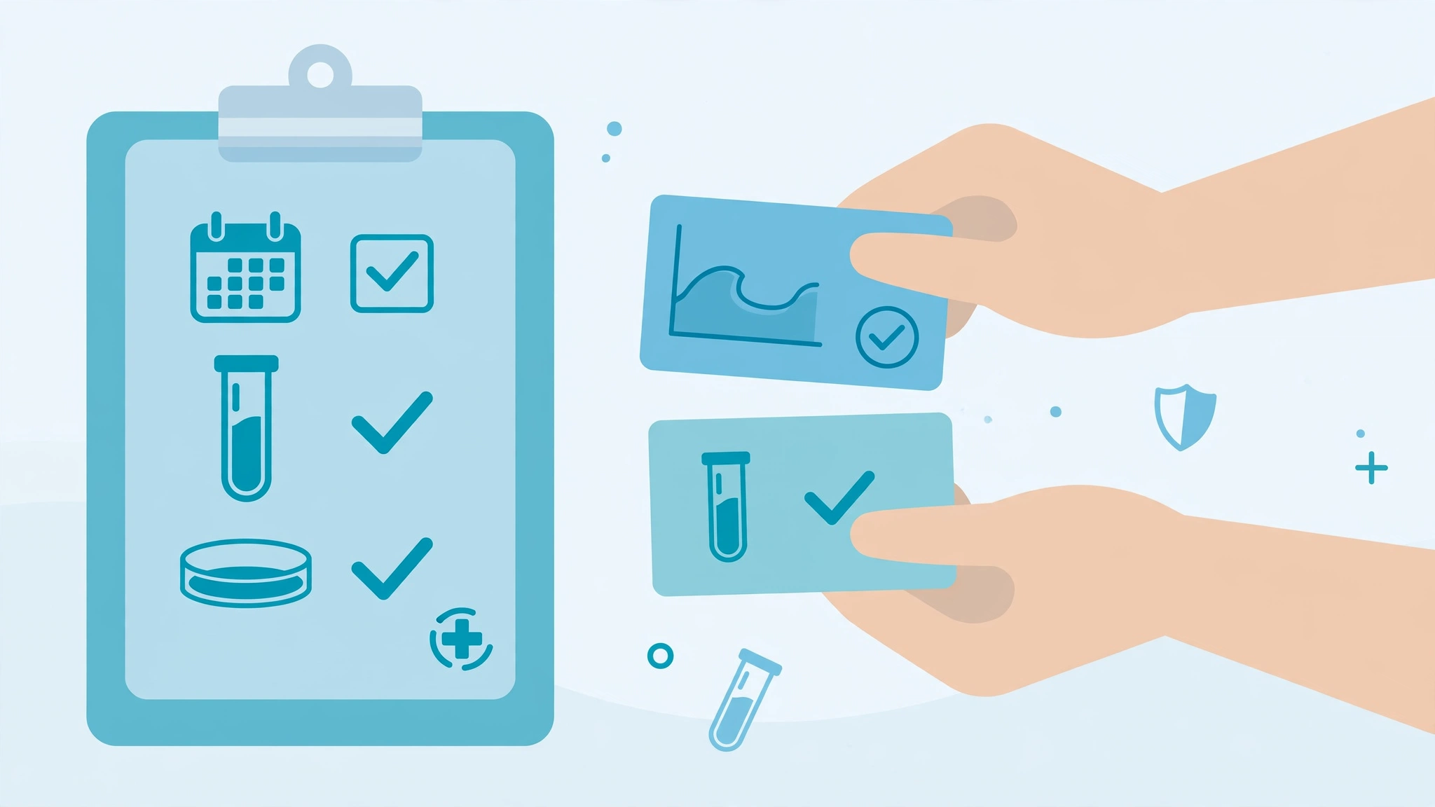 STI testing checklist discussed during the sexual health new relationship talk