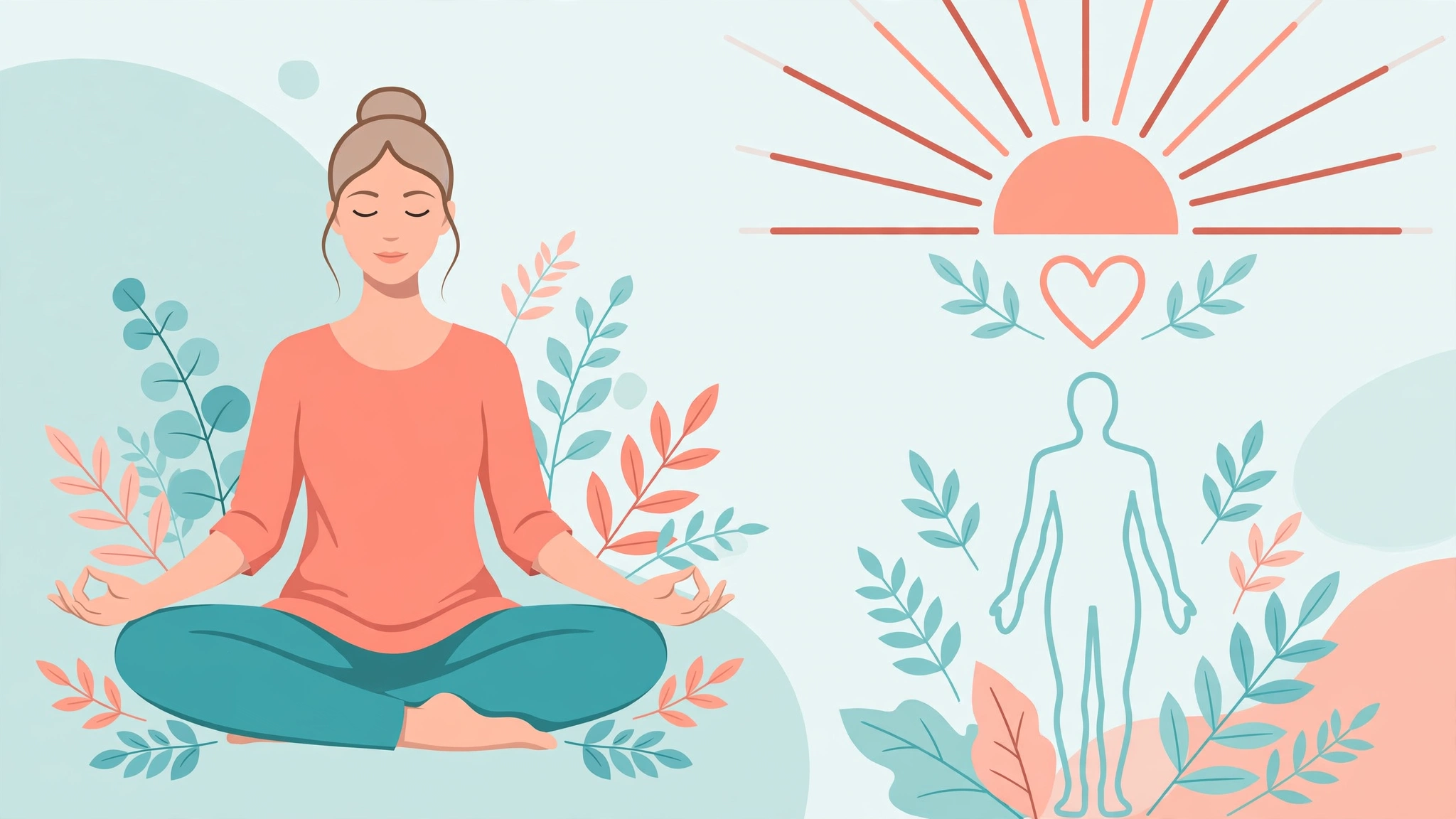 Illustration of sexual wellness self care practices for whole-body health