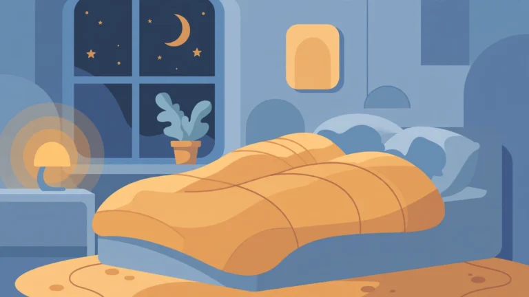Couple lying side by side in a comfortable spooning position in this spooning sex position guide