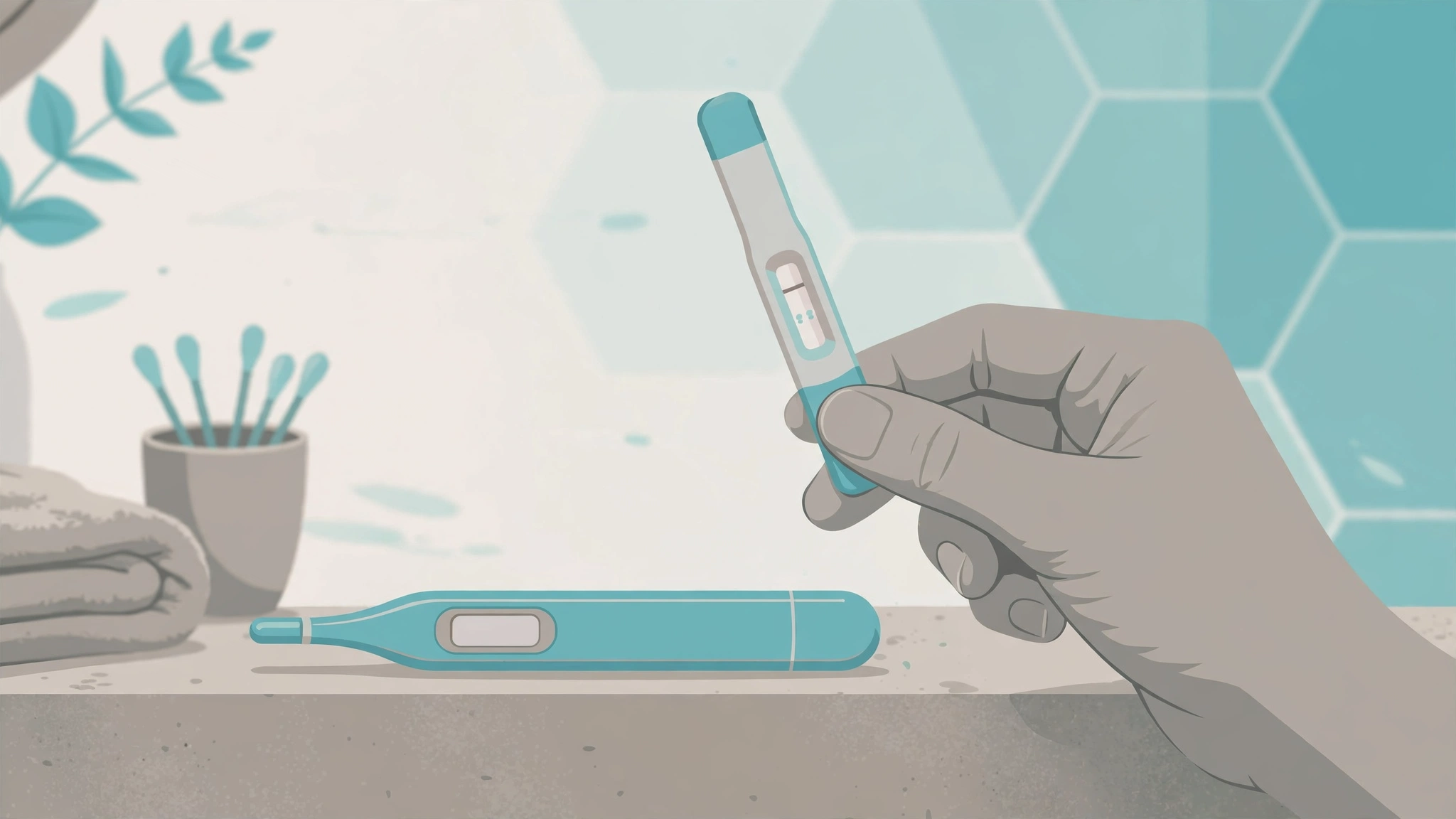 Track fertile window ovulation with an ovulation predictor kit and basal body thermometer